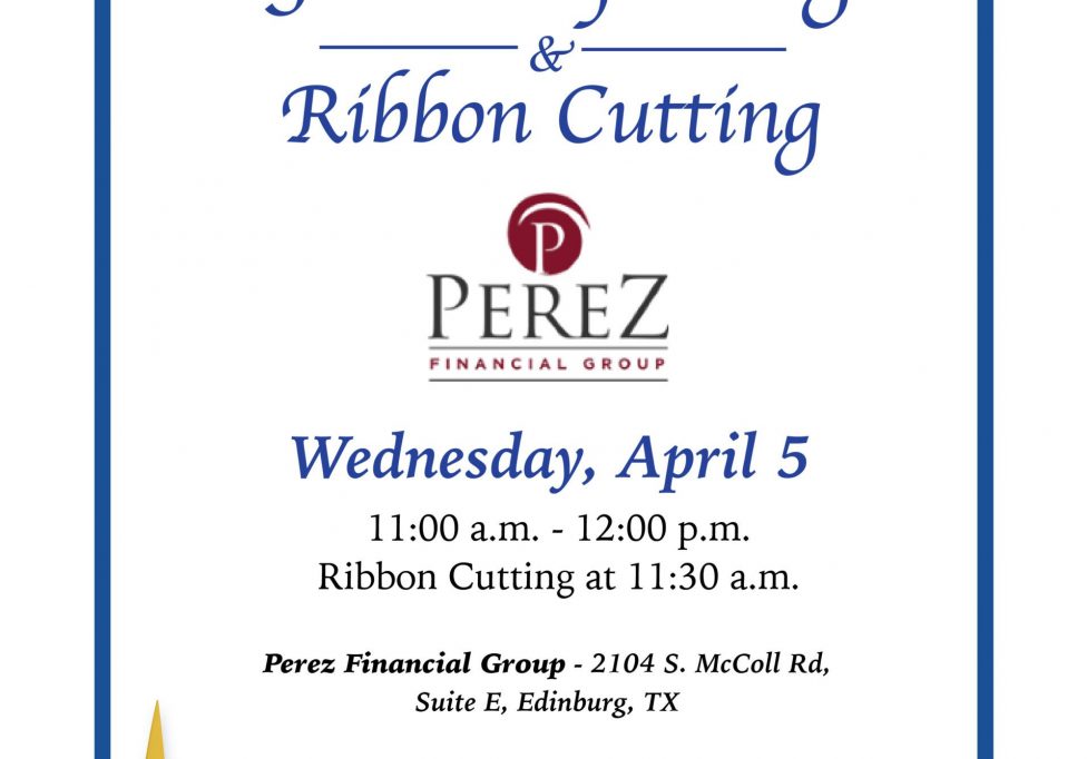 Perez Financial Group Ribboncutting_april5